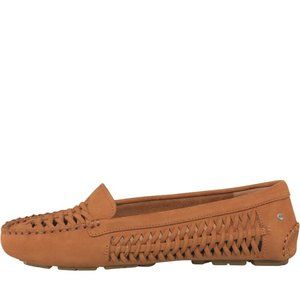 NIB WOMENS UGG W CLARY TWINSOLE MOCCASIN SHOES IN CHESTNUT